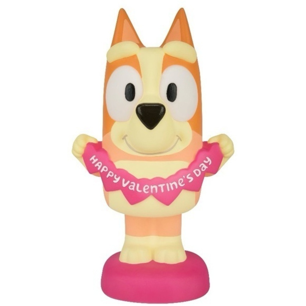 NWT. BLUEY Bingo 14” Valentine’s Day Blow Mold